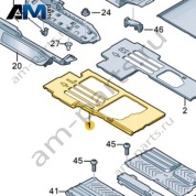 Наполнитель Volkswagen id-Buzz 2023-2024 1T3864749
