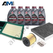 Набор ТО-2 Skoda Rapid 1.6 MPI с угольным фильтром с маслом Lukoil 5W40