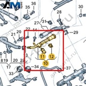 Топливопровод VAG 059130299AS