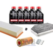 Комплект для ТО-2/4 для Audi A5 1.8TFSI (2012-2016) с маслом Motul 5W30