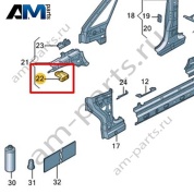 Адаптер Volkswagen id3 2020-2024 10A821186