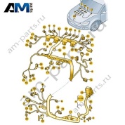 Жгут проводов для электромотора VAG 06K972619B