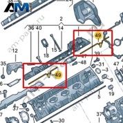 Масляная трубка VAG 06E103169