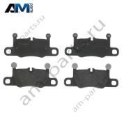 Задние тормозные колодки (BREMBO) P65031 для Porsche 911 Carrera (2011-2015)