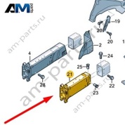 Лонжерон Audi A8 (D5) 2018-2024 4N0805101
