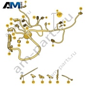 Жгут проводов двери Volkswagen id4/id5 2021-2024 11A970402