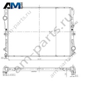 Основной радиатор ОЖ (NRF) 50041  MB GLC250 X253 M274 E20
