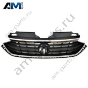 Решетка радиатора черный хром Фольксваген Поло Седан (NEW) 6N5853651ARYP