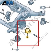 Опора двигателя Volkswagen id-Buzz 2023-2024 1N3599371D