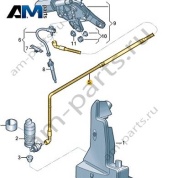 Гофрированная трубка Audi Q8 e-tron 2024-2024/Audi e-tron 2019-2023 4KL955960