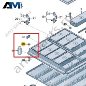 Разделительная пленка Volkswagen id3 2020-2024 1EA998103