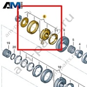 Ступица синхронизатора VAG 086311762E