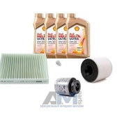 Комплект фильтров для ТО-1/3 Fabia 1.2TSI с маслом Shell 0W30