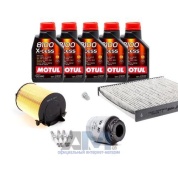 Набор для ТО-4 Skoda Yeti 1.6 MPI с маслом Motul 5W40