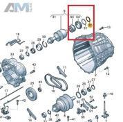 Комплект стопорных шайб подшипника G 01J398152E Audi A7 (4G) 2011-2018 0AW (7-АКП)