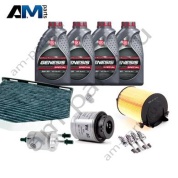 Набор ТО-2/4 Фольксваген Гольф 6 1.4 TSI 122 л.с. с маслом Lukoil 5W30