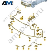 Жгут проводов для бампера Volkswagen id3 2020-2024 10A971095