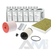 Оригинальный набор для ТО-1/3 Ауди А6 С8 55 TFSI S-tronic/3.0TFSI 340 л.с масло 0W30 (допуск 502/505)