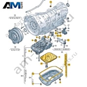 Ремкомплект для манжетного уплотнения VAG 0DR301227