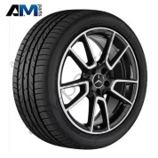 Литой диск задний AMG R19 черный глянец Mercedes C-class W205 A20540165007X23