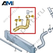 Напорный шланг Volkswagen Crafter 2012-2016 2E0145856K