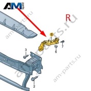Направляющая Audi Q2 2017-2024 81A807184