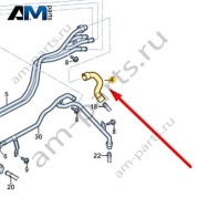 Шланг системы охлаждения Audi A6 (C7) 2015-2018 4G0265356H