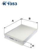 Фильтр салона под капотом (K1353) Filtron на Mercedes GLE 2014-2018 (W166) 250 CDI