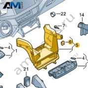 Воздуховод VAG 2GN819389A