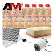 Набор ТО-1/3 для Ауди Q7 4.2 TFSI (326 л.с.) с маслом Castrol 5W30 (504/507)