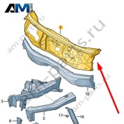 Перегородка Audi Q8 e-tron 2024-2024/Audi e-tron 2019-2023 4KE805431A