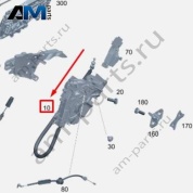 Замок двери задней левой A0997301801 Mercedes S-class W223