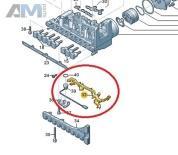 Кабельный канал 0CK927367B Audi A6 (C8) 2018-2025 0CJ/0CK (7-АКП DSG)