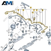 Топливопровод VAG 07P133322G
