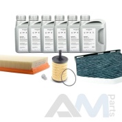 Оригинальный набор для ТО-1/3 CC 3.6 FSI с маслом 0W30 (допуск 502/505)