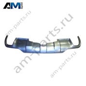 Накладка бампера заднего нижняя часть хром AMG A1648858025 на Mercedes ML W164