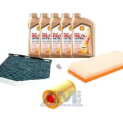 Комплект фильтров для ТО-1_3 Octavia A5 2.0 TFSI с маслом Shell 0W30