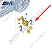 Спойлер Audi Q8 2019-2024 4M8854816