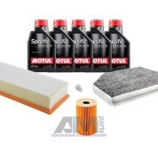 Набор ТО-1/3 для Ауди А4 (В8) рестайлинг 2.0TDI (136 л.с.) с маслом Motul 5W30