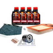 Набор ТО-2_4 для Шкода Октавия А5 1.4 16V 80 л.с. с маслом Motul 5W40