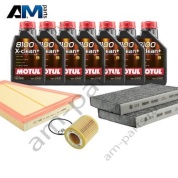 Комплект ТО-1/3 БМВ 5 серии 530i с маслом Motul N53