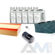 Оригинальный набор для ТО-1/3 CC 2.0 TSI с маслом 0W30 (допуск 502/505)