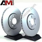 Оригинальные передние тормозные диски 258х25 Audi A1 (1.6-2.0) 6R0615301D