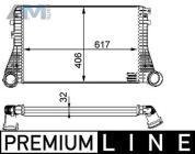 Интеркулер MAHLE/KNECHT (CI83000P) Volkswagen Tiguan I (2007-2011) 2.0 дизель