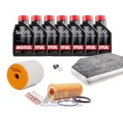 Комплект для ТО-2/4 для Audi A7 (4G) 2.8 FSI (2015-н.в.) с маслом Motul 5W30