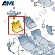Наполнитель Volkswagen id3 2020-2024 10B863518C