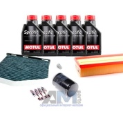 Набор ТО-2/4 для Фольксваген Пассат В7 1.8 TSI 152 л.с. с маслом Motul 5W30