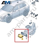 Блок управления парковочного ассистента Volkswagen id3 2020-2024 1EA919283B