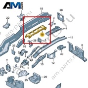 Кронштейн Volkswagen id-Buzz 2023-2024 1N3803357