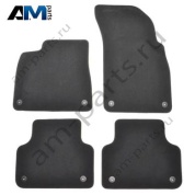 Комплект текстильных ковров Ауди Q7 4М (рестайлинг) 4M1863011CQA5